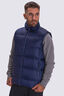 Macpac Men's Sundowner Down Vest, Naval Academy, hi-res