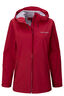 Macpac Women's Mistral Rain Jacket, Cardinal, hi-res