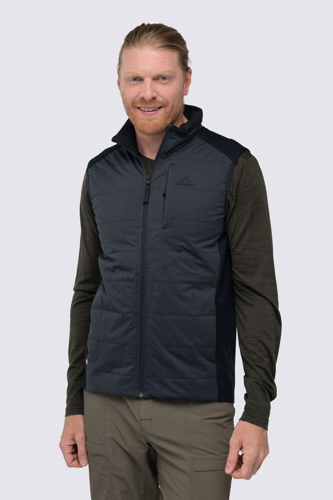 Macpac Men&rsquo;s Verve Vest, Black, hi-res