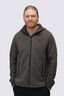 Macpac Mens Mountain Hooded Fleece Jacket, Beluga, hi-res
