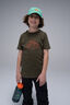 Macpac Kids&rsquo; Mountain T-Shirt, Grape Leaf, hi-res