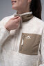 Macpac Women's Kindling Fleece Pullover, Coconut Milk Print, hi-res