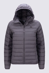 Macpac Women's Uber Light Hooded Down Jacket ♺, Rabbit, hi-res