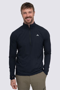 Macpac Men's Ambrose Pullover, Black Macpac Men's Ambrose Pullover, Black, hi-res