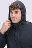 Macpac Men's Waffle Sherpa Hooded Jacket, Black, hi-res