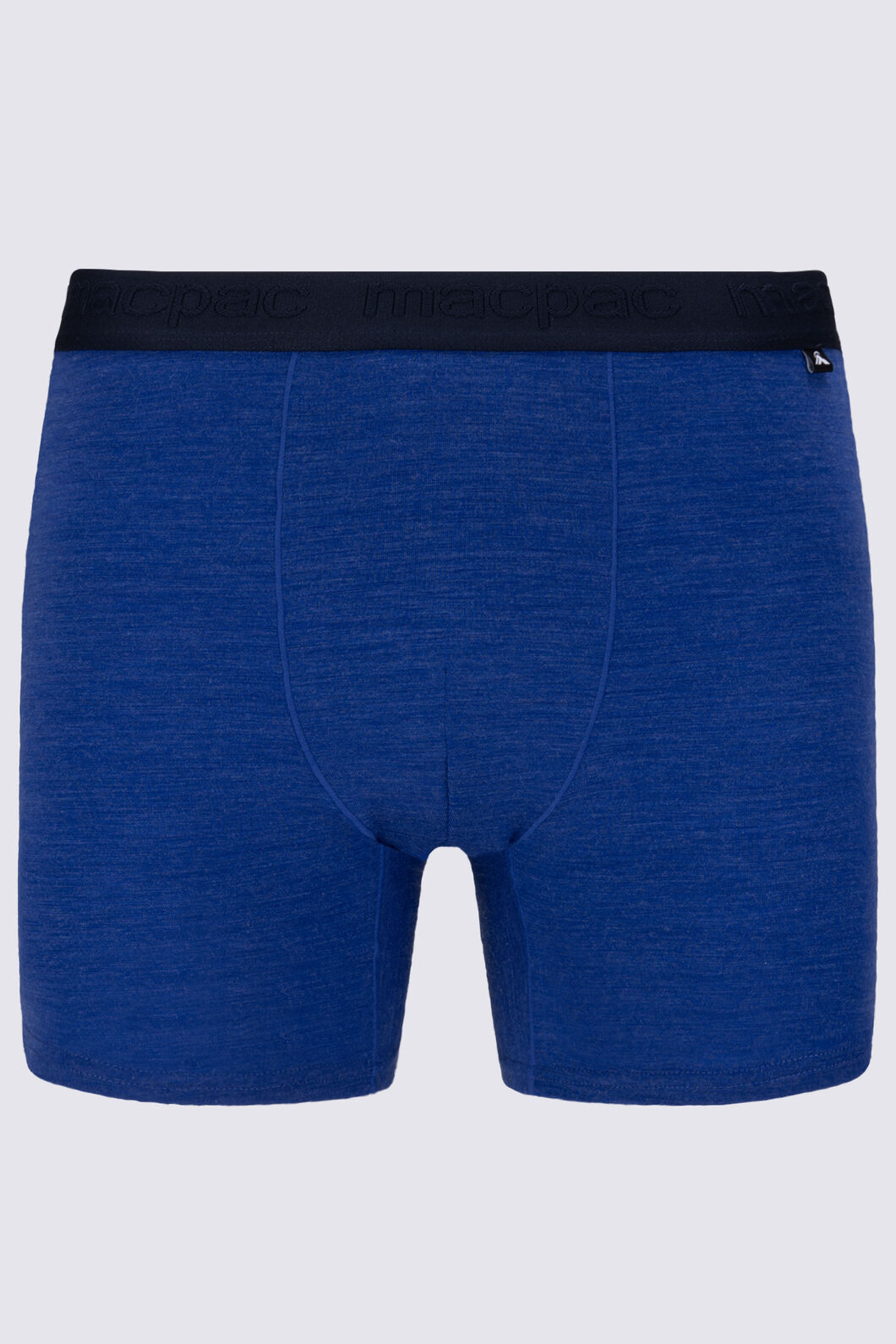 Macpac Men's 180 Merino Boxers, Deep Ultramarine Marle, hi-res