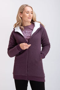 Macpac Women's Fairlie Fleece Jacket, Plum Perfect, hi-res