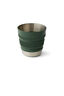 Sea to Summit Detour Stainless Steel Collapsible Mug, Laurel Wreath, hi-res