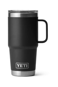YETI&reg; 20 oz Travel Mug with Stronghold Lid, Black, hi-res
