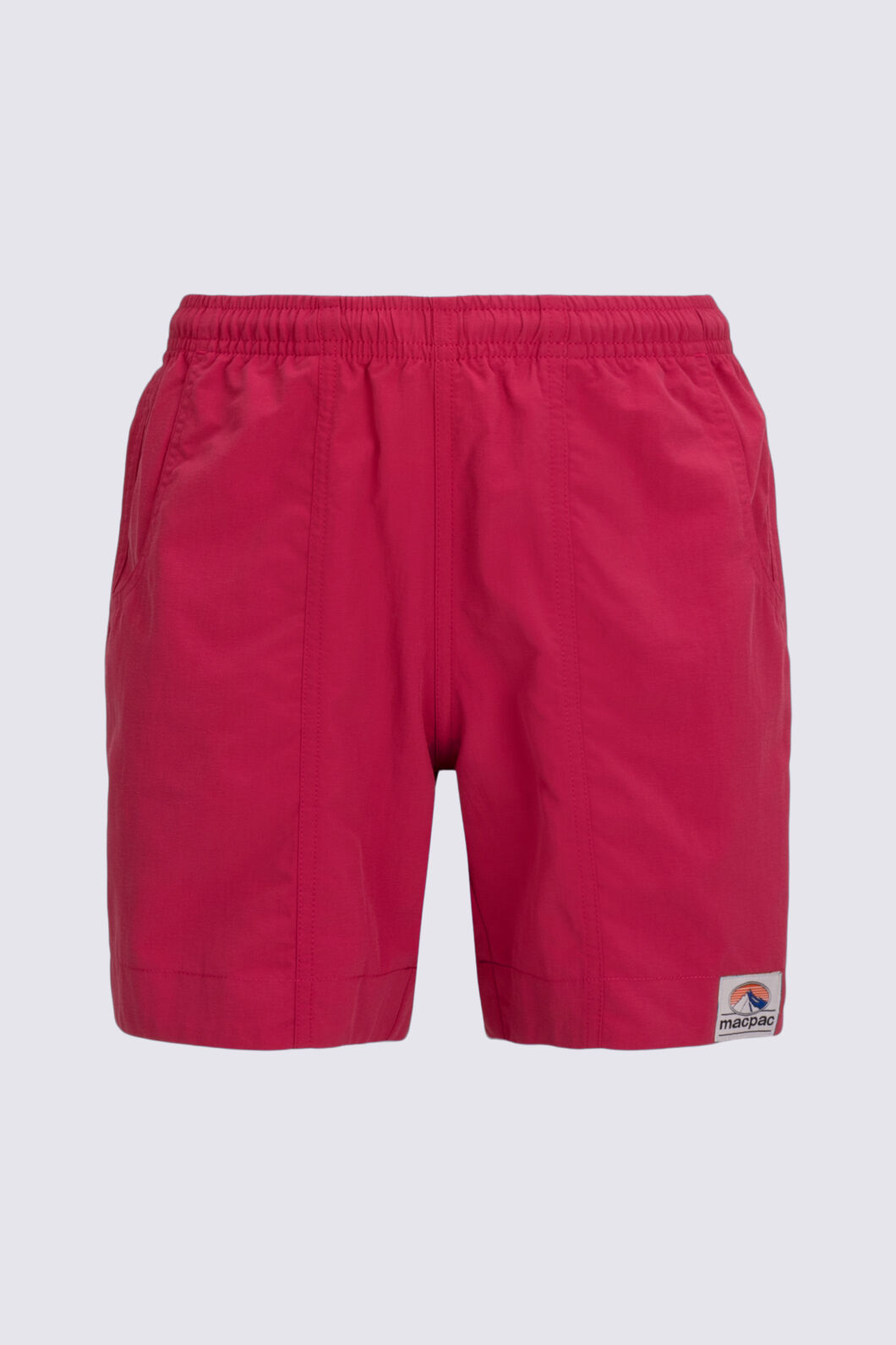 Macpac Kids' Winger Shorts, Cerise, hi-res