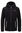 Macpac Kids' Mini Mountain Hooded Fleece Jacket, Black/High RIse, hi-res