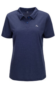 Macpac Women's Eyre Polo, Navy, hi-res