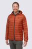 Macpac Men's Uber Light Hooded Down Jacket ♺, Picante, hi-res