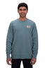 Macpac Men's Fairtrade Organic Cotton Crew, Arctic, hi-res