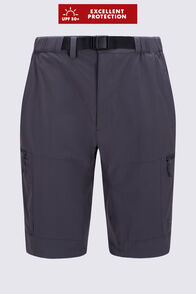 Macpac Men's Mountain Cargo Shorts, Forged Iron, hi-res
