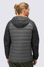 Macpac Men's Uber Light Hooded Down Jacket ♺, Smoked Pearl/Asphalt, hi-res
