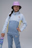 Macpac Kids&rsquo; Heritage Fleece Pullover, Skyway/Windward Blue, hi-res
