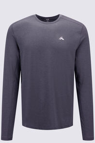 Macpac Men's brrr° Long Sleeve T-Shirt, Odyssey Marle, hi-res