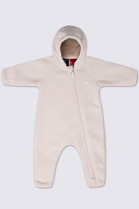 Macpac Baby Acorn Fleece Onesie, French Oak, hi-res