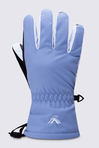 Macpac Kids' Spree Snow Glove, Blue Ice/Xenon Blue, hi-res