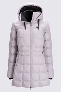Macpac Women's Aurora Down Coat, Oyster Mushroom, hi-res