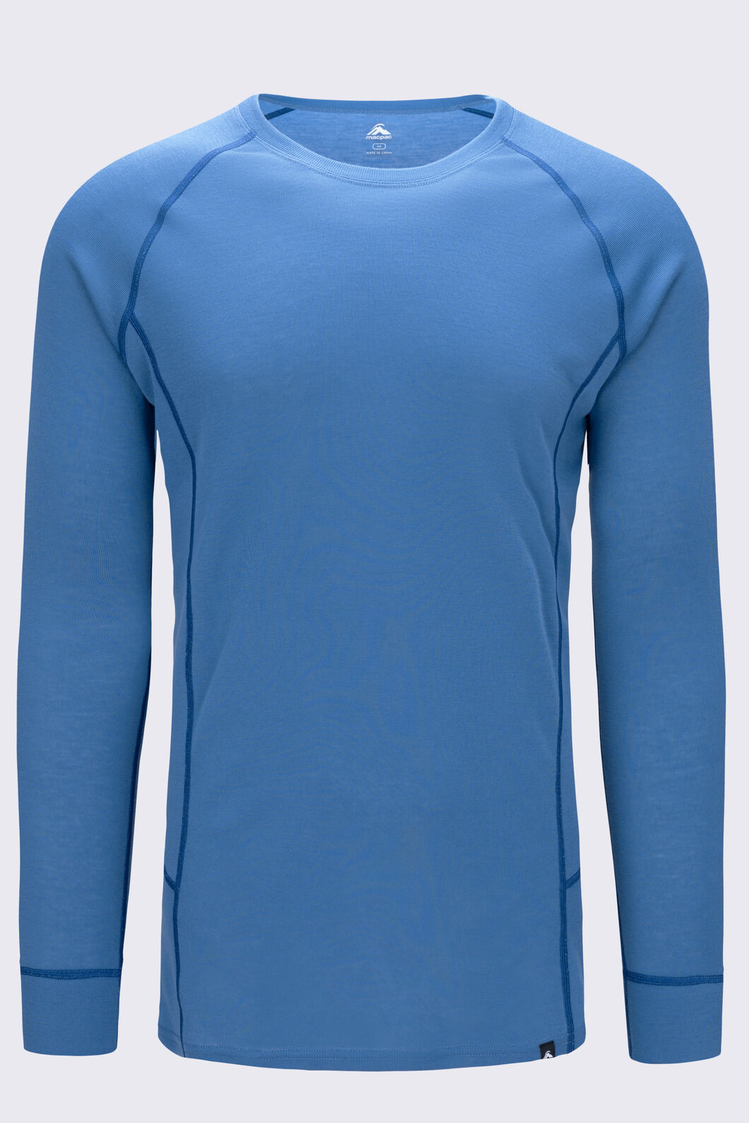 Macpac Men's Geothermal Long Sleeve Top, High Tide, hi-res