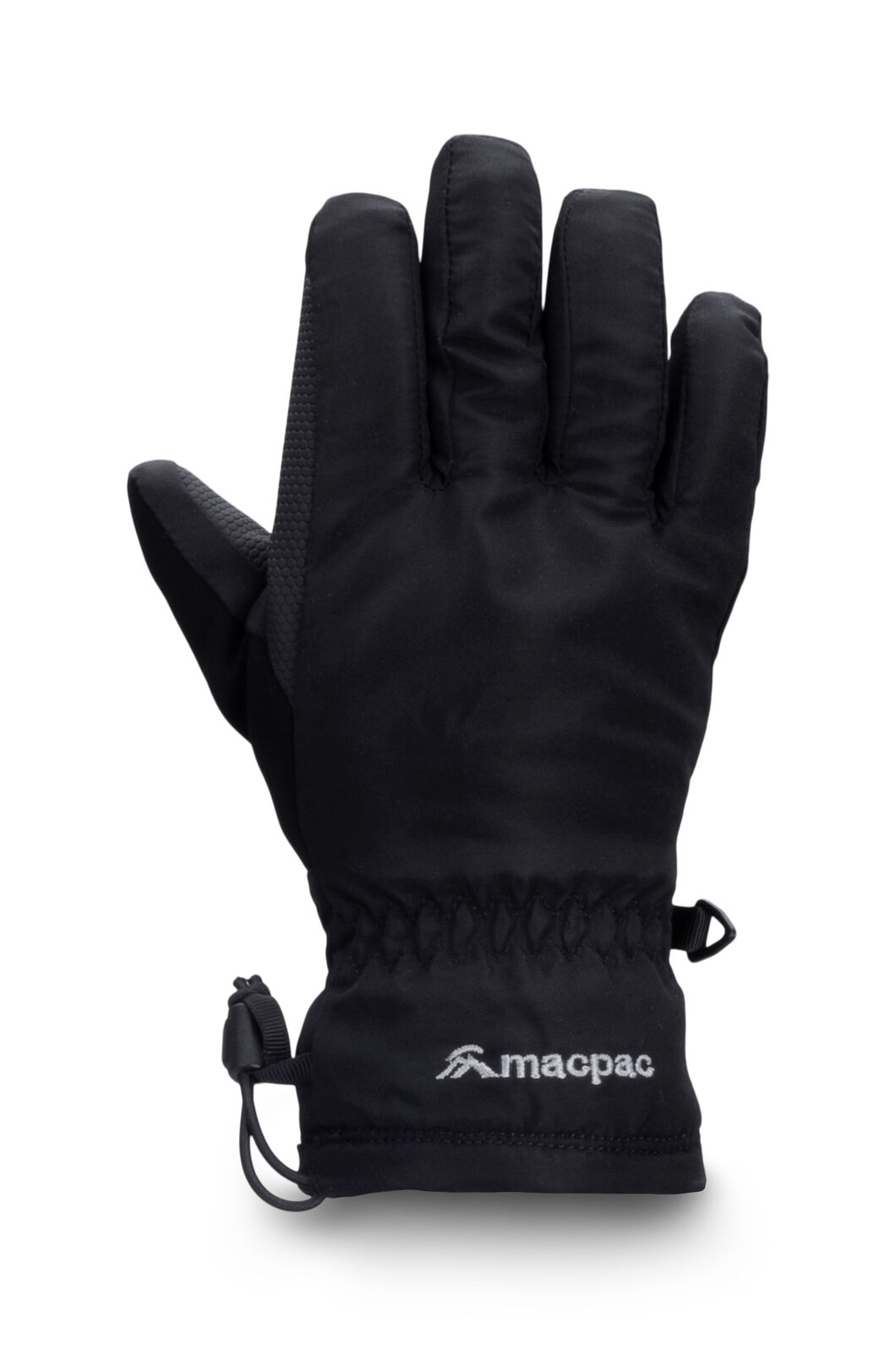 Macpac Kids' Spree Snow Gloves, Black, hi-res