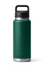YETI® Rambler® Bottle — 36 oz, Black Forest Green, hi-res