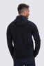 Macpac Men's Mountain Hooded Fleece Jacket, True Black, hi-res