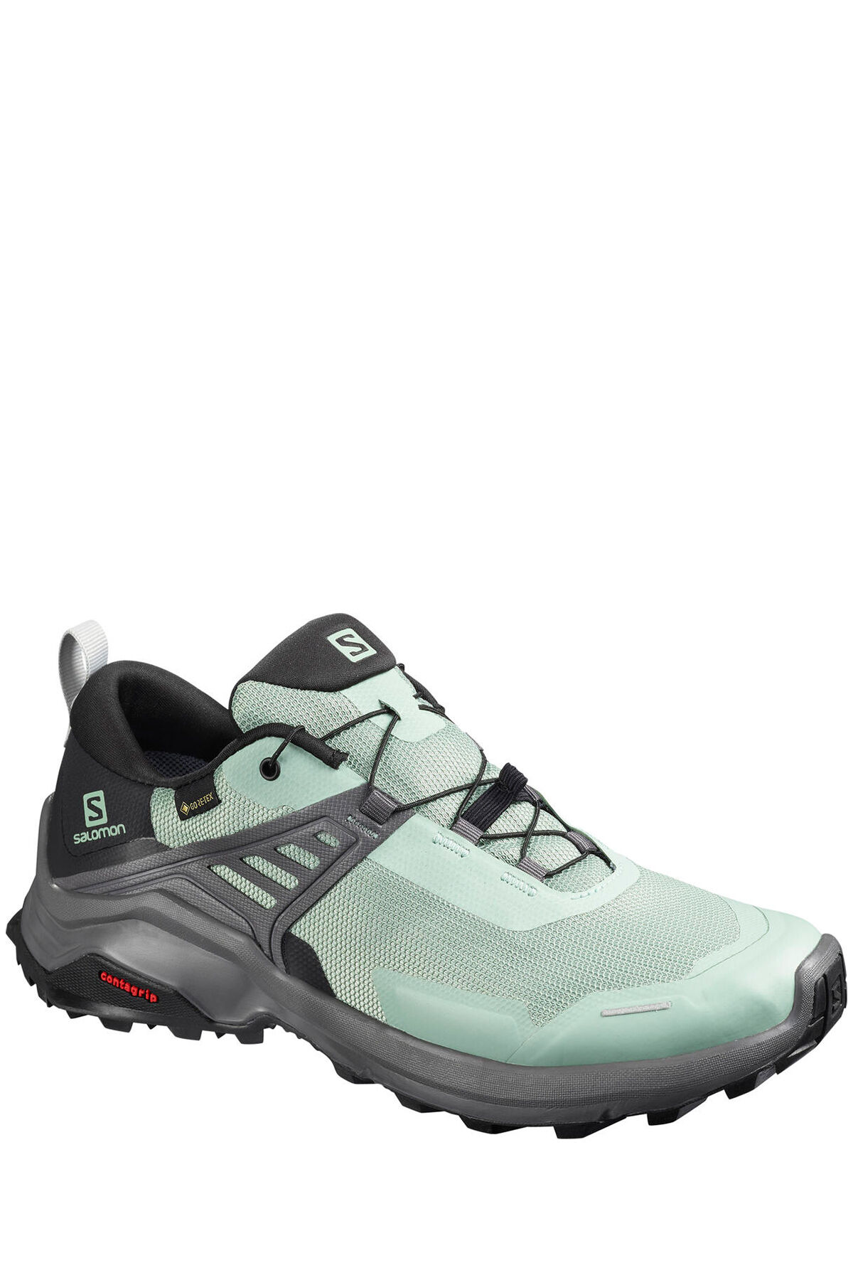 salomon green shoes
