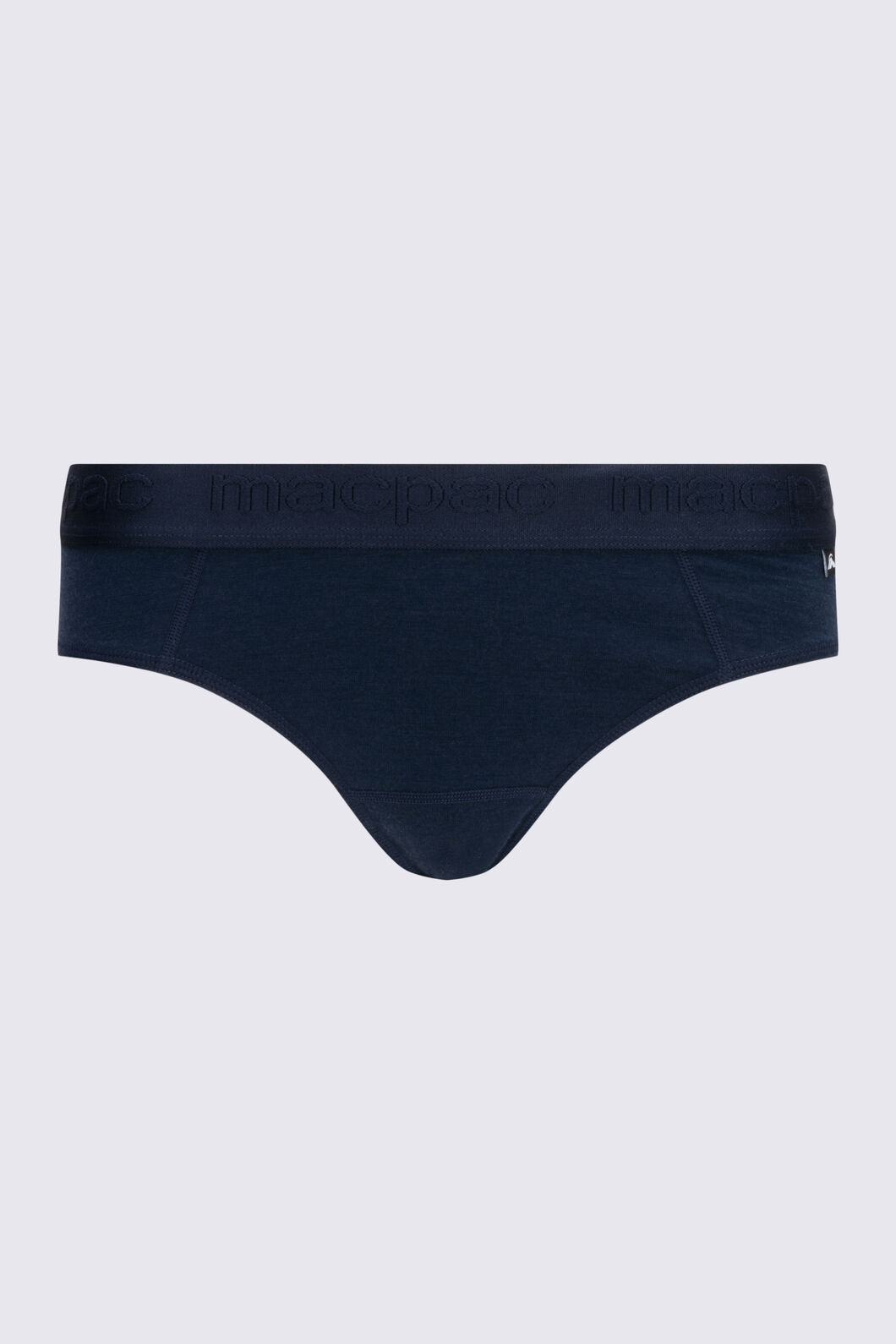 Macpac Women's 180 Merino Brief, Navy, hi-res