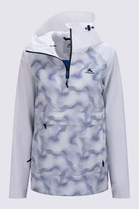Macpac Women's Spur Anorak, Snow Swirl Print, hi-res