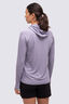 Macpac Women's Trail Long Sleeve Hooded Top, Silver Bullet, hi-res