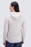 Macpac Women's Waffle Sherpa Hooded Jacket, Moonbeam, hi-res