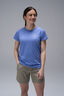 Macpac Women's Cass Short Sleeve T-Shirt, Persian Jewel Marle, hi-res