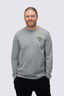 Macpac Men's Waihohonu Hut Fairtrade Organic Cotton Long Sleeve T-Shirt, Grey Marle, hi-res
