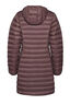 Macpac Women's Uber Light Hooded Down Coat, Rose Brown, hi-res