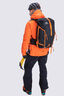 Macpac Pursuit AzTec&reg; 40L Alpine Backpack, Black/Red Orange, hi-res