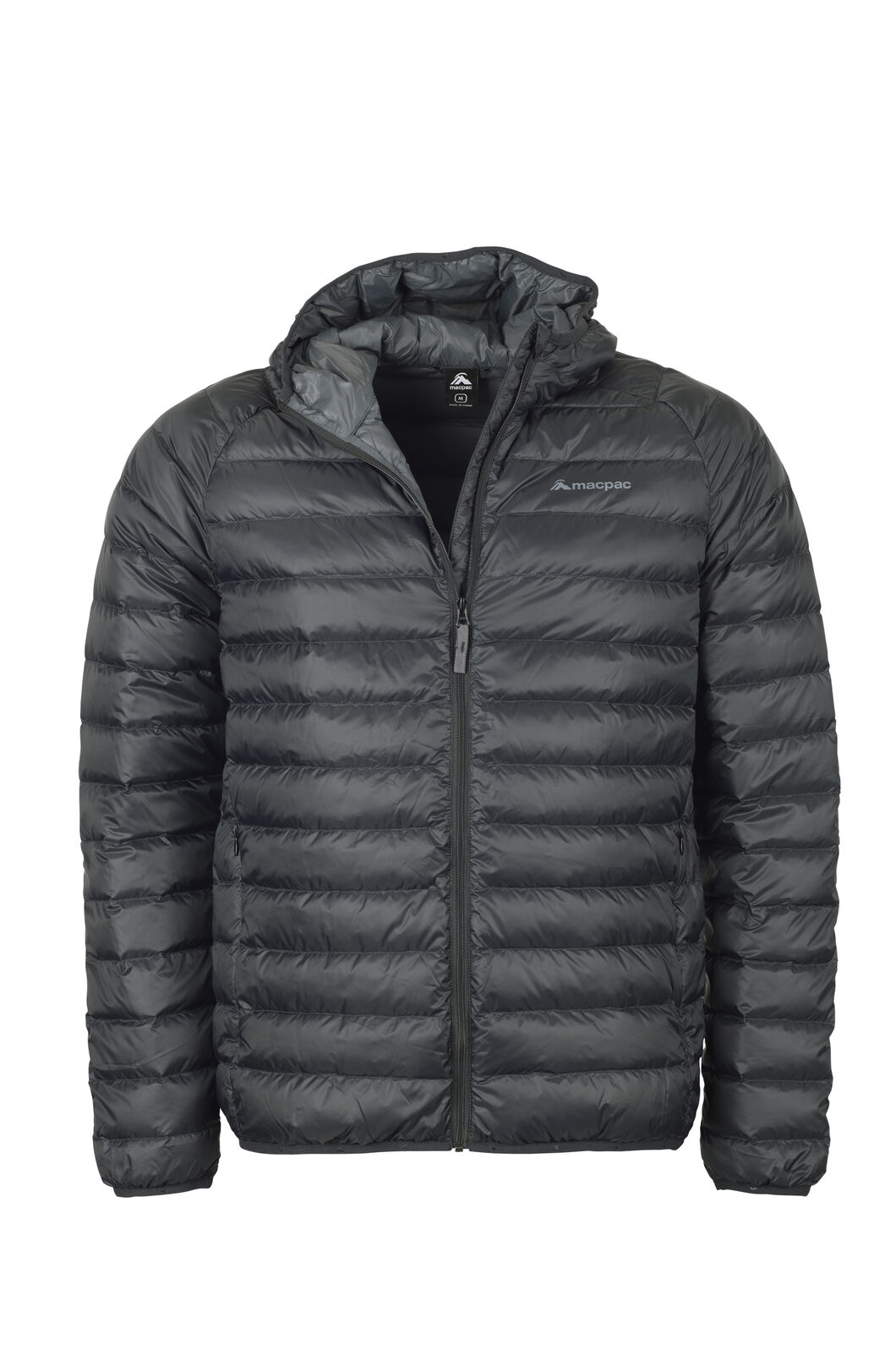Macpac Men's Uber Light Hooded Down Jacket, Black, hi-res