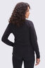 Macpac Women's Tui Fleece Jacket, True Black, hi-res