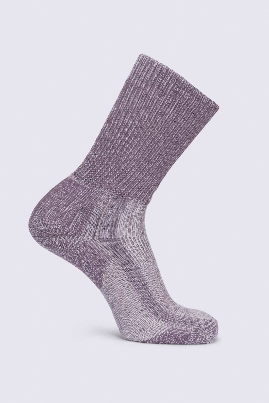 Macpac Winter Hiking Sock, Black Plum, hi-res