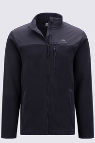 Macpac Men's Haast Fleece Jacket, Black, hi-res