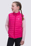 Macpac Kids' Uber Light Down Vest, Raspberry Sorbet/Lotus, hi-res