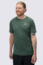 Macpac Men's Cass Short Sleeve T-Shirt, Garden Topiary Marle, hi-res