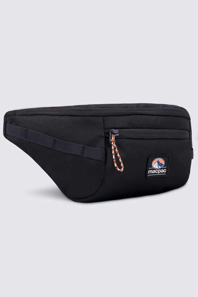 Macpac Wilderness Bumbag — Large V2, Black, view 1