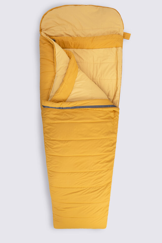 Macpac Standard Roam 200 Synthetic Sleeping Bag (-1°C), Golden Spice, view 1