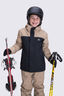 Macpac Kids' Spree Snow Jacket, Cornstalk/Black, hi-res