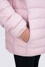 Macpac Kids' Uber Light Hooded Down Jacket, Peachskin, hi-res