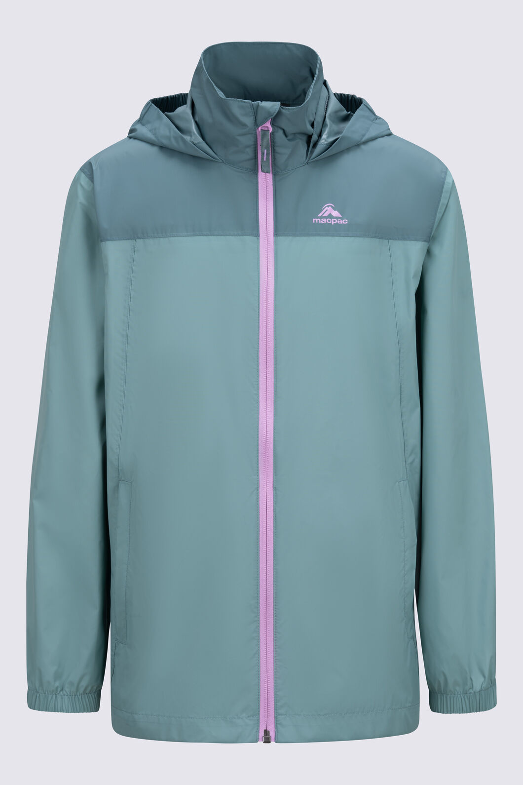 Macpac Kids' Pack-It Jacket V2, North Atlantic/Oil Blue, hi-res