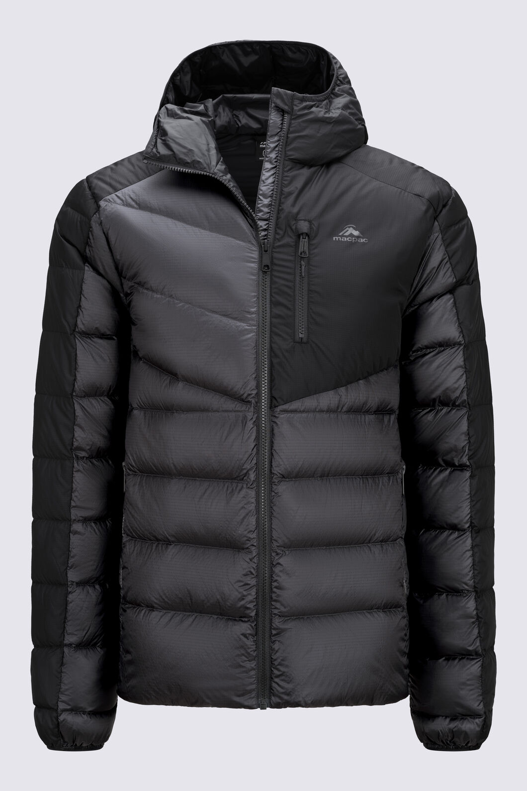 Macpac Men&rsquo;s Burke Jacket, Black/Ashphalt, hi-res